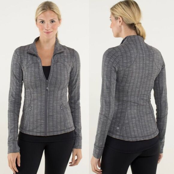 Lululemon Forme Jacket *Cuffins Ziggy Wee October Angel Wing Define Jacket 6 - Picture 1 of 10